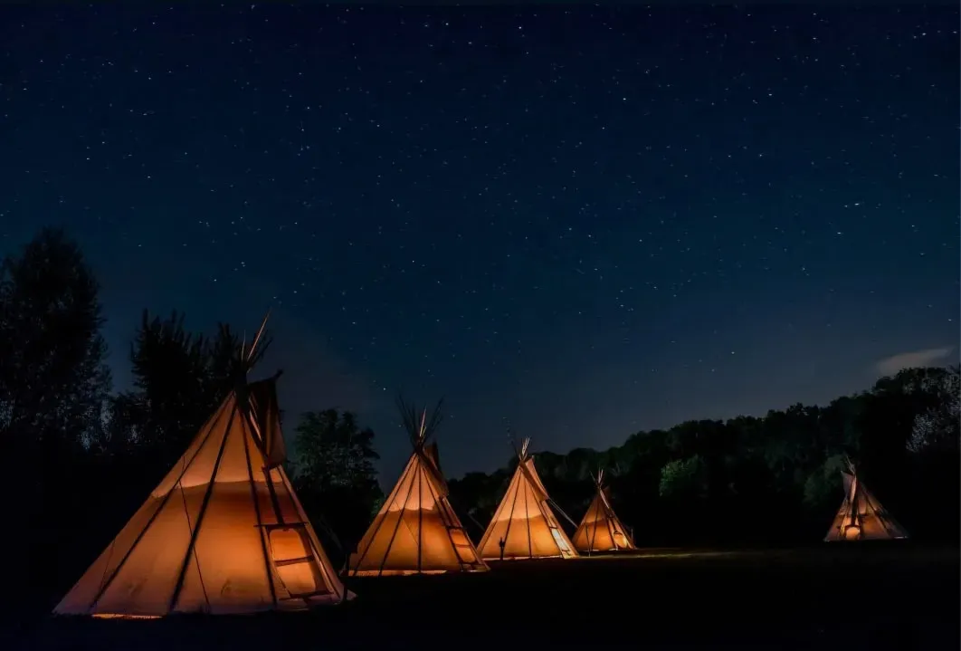 Nuitée en tipi