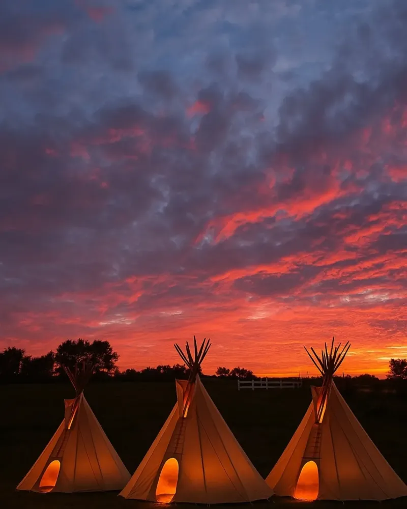 Camping Indien à Brûlon